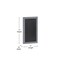 Flash Furniture 11 x 17 Rustic Gray Magnetic Hanging Chalkboard HGWA-GDIS-CRE8-962315-GG - alternate 7
